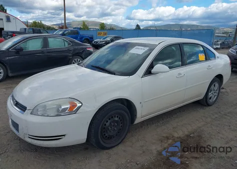 2007 Chevrolet Impala Ls из США, поврежденный, VIN 2G1WB55KX79300780